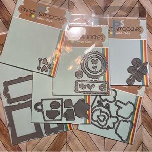 Paper Smoochies Die Lot, 6 sets!